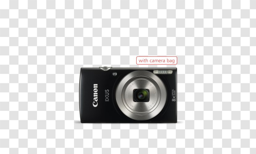 Point-and-shoot Camera Canon Zoom Lens 20 Mp - Secure Digital Transparent PNG