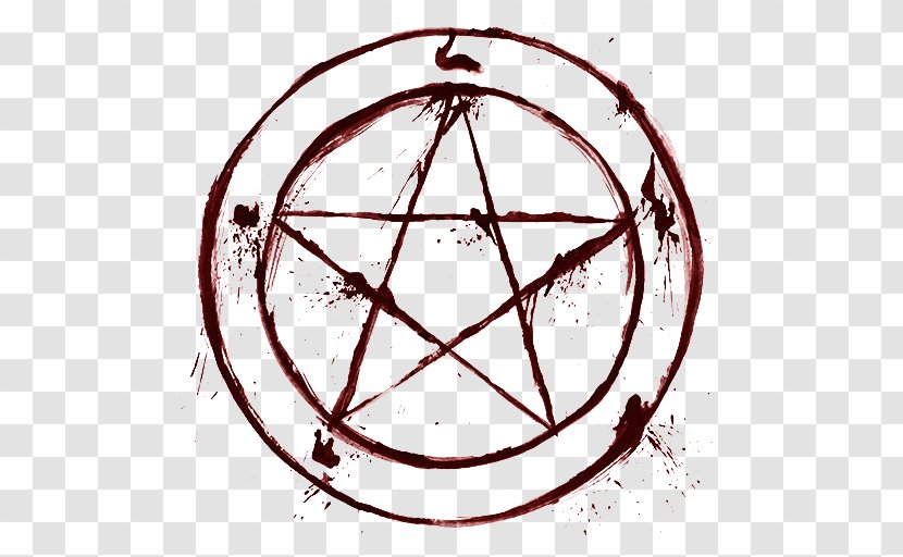 Pentagram Clip Art Pentacle Wicca - Oval - Symbol Transparent PNG
