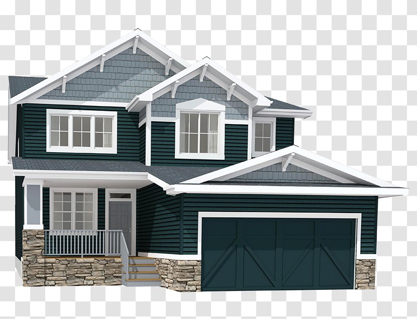 Window Facade House Siding Residential Area - Real Estate Transparent PNG
