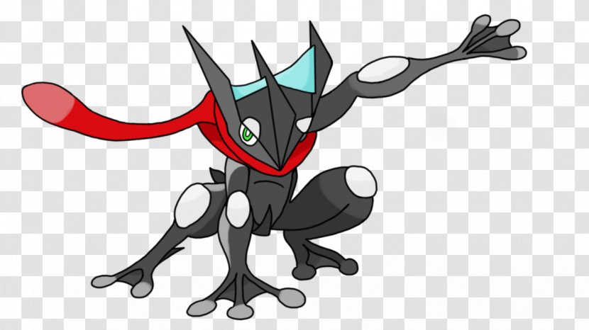 Greninja Frogadier Drawing - Supernatural Creature - Ninja Theory Transparent PNG