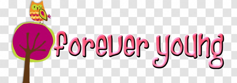 Logo Brand Font Pink M Desktop Wallpaper - Text - Forever Young Transparent PNG