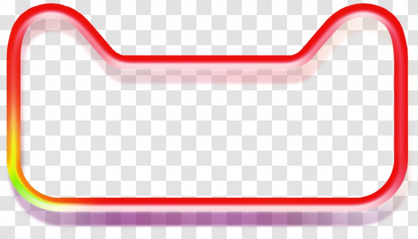 Red Designer Software - Simple Day Cat Border Texture Transparent PNG