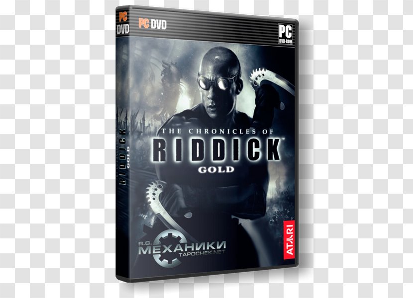 The Chronicles Of Riddick: Assault On Dark Athena Escape From Butcher Bay Xbox 360 Video Game - Riddick Transparent PNG