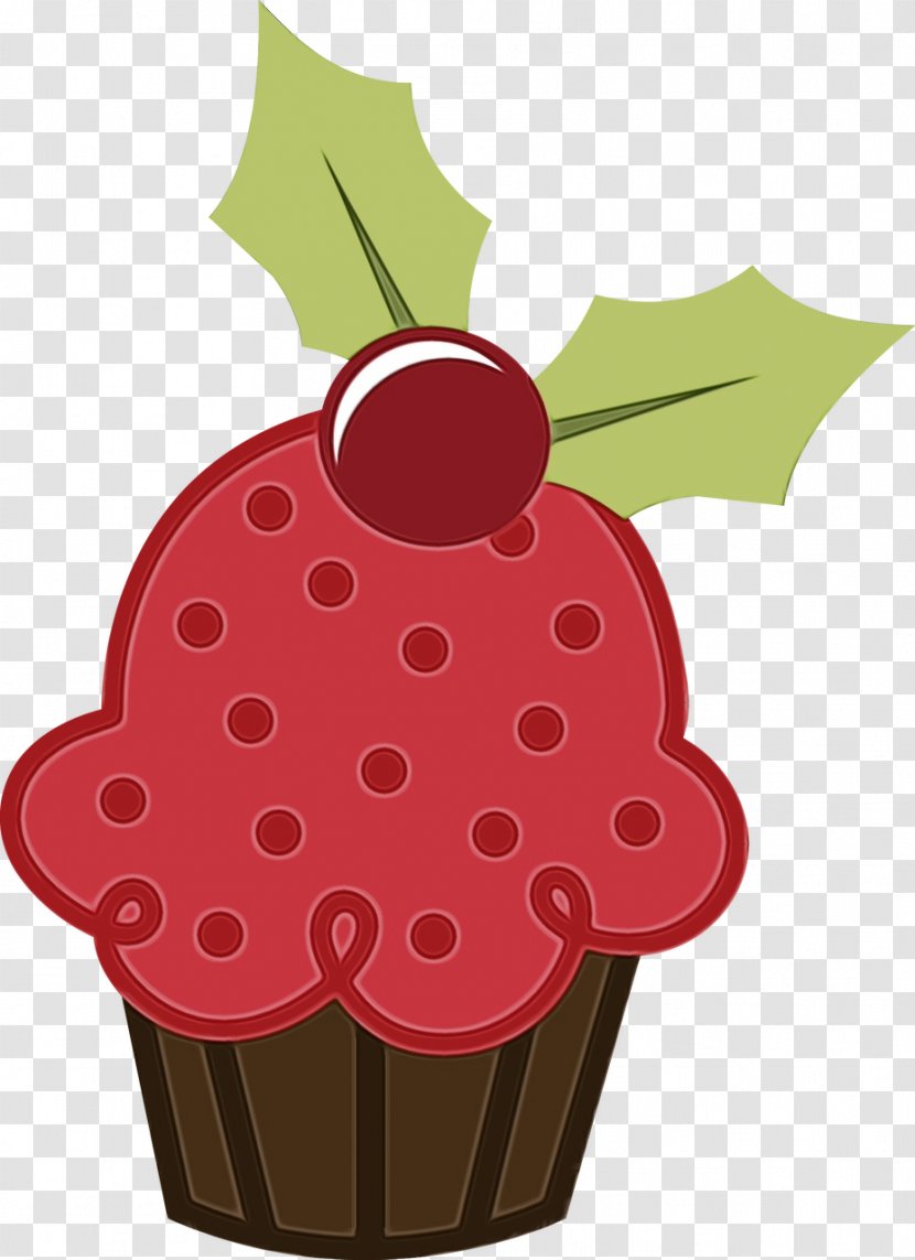 Food Baking Cup Leaf Plant Fruit - Dessert Berry Transparent PNG