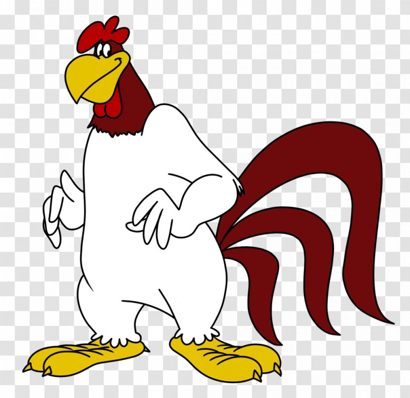 Rooster Foghorn Leghorn Chicken Cartoon - Beak Transparent PNG