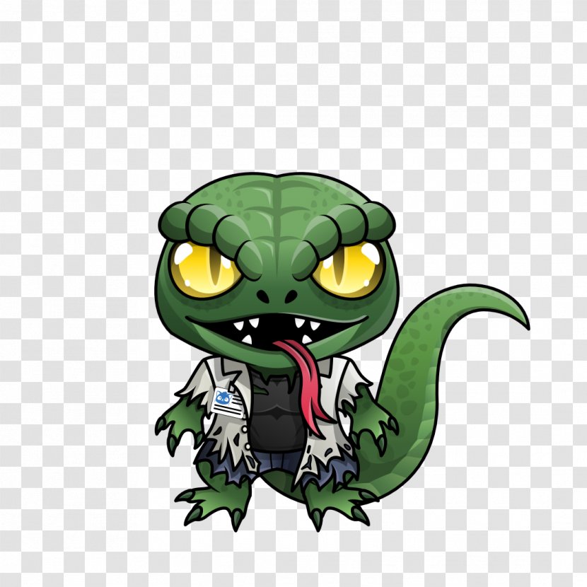 Reptile Cartoon - Plant Animation Transparent PNG