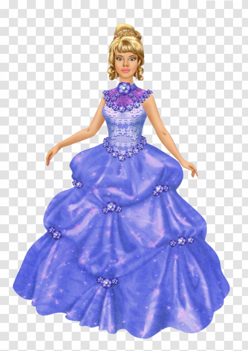 Barbie Paper Doll Dress - Varia Transparent PNG
