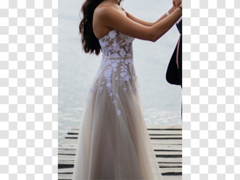 Wedding Dress Clothing Formal Wear Gown - Flower - Blush Floral Transparent PNG