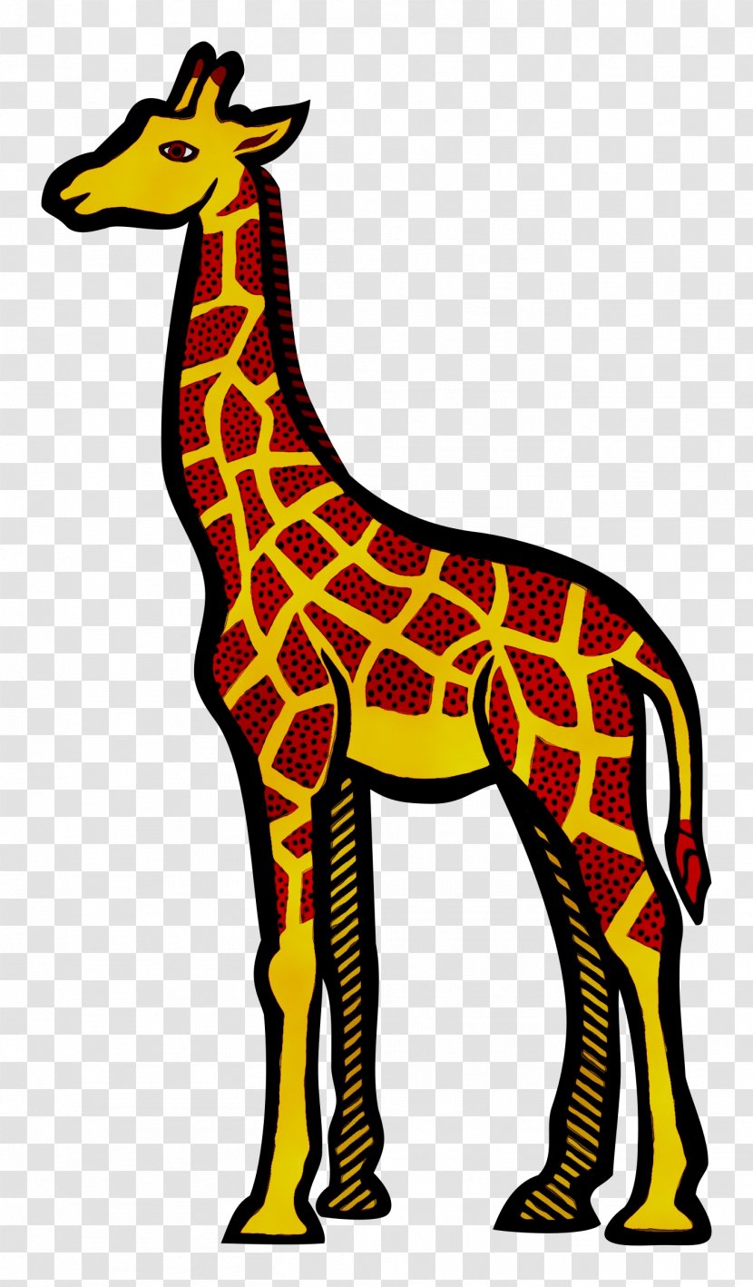 Giraffe Clip Art Image Graphic Design  - Neck - Terrestrial  Animal Transparent PNG