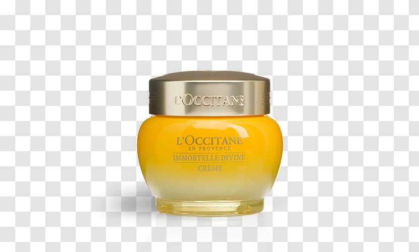 Lotion L'Occitane Immortelle Divine Cream En Provence Anti-aging - Cosmetics - Makeup Transparent PNG