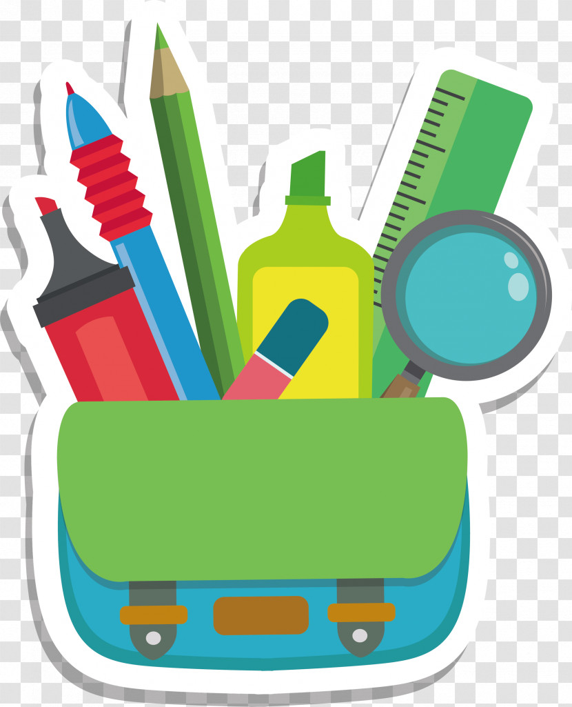 Back To School School Supplies Transparent PNG