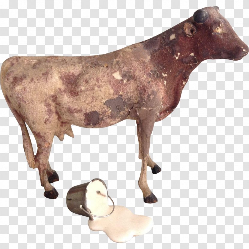 Cattle Ox Terrestrial Animal - Cow Goat Family - Bucket Of Milk Transparent PNG