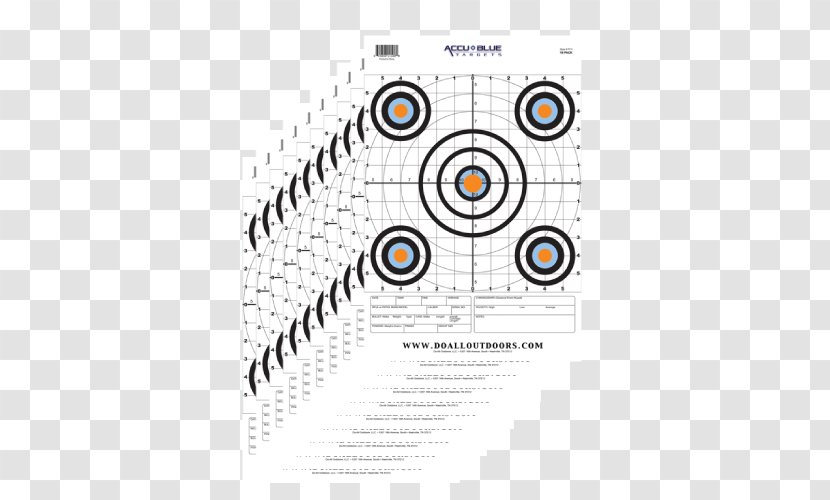 Shooting Target Corporation Paper Pin Range - Board Transparent PNG