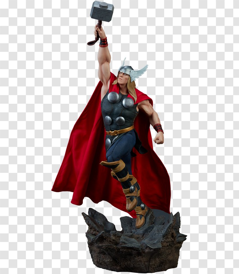 Thor: God Of Thunder Jane Foster Figurine Statue - Action Figure - Thor Transparent PNG