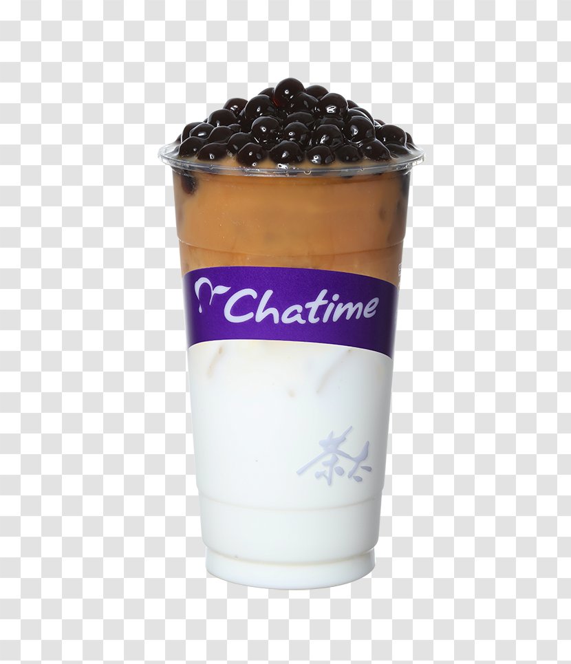 Cream Bubble Tea Latte Milk - Coffee Cup Transparent PNG