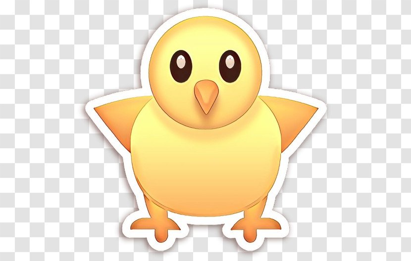 Bird - Meter - Sticker Orange Transparent PNG