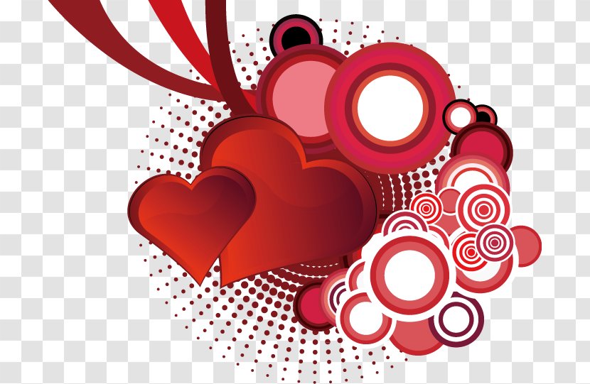 Valentines Day Heart Pattern - Creative Valentine's Transparent PNG