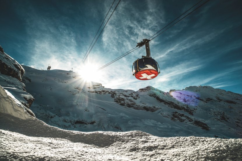 Engelberg-Titlis Titlis Rotair Cable Car - Engelbergtitlis - Switzerland Transparent PNG