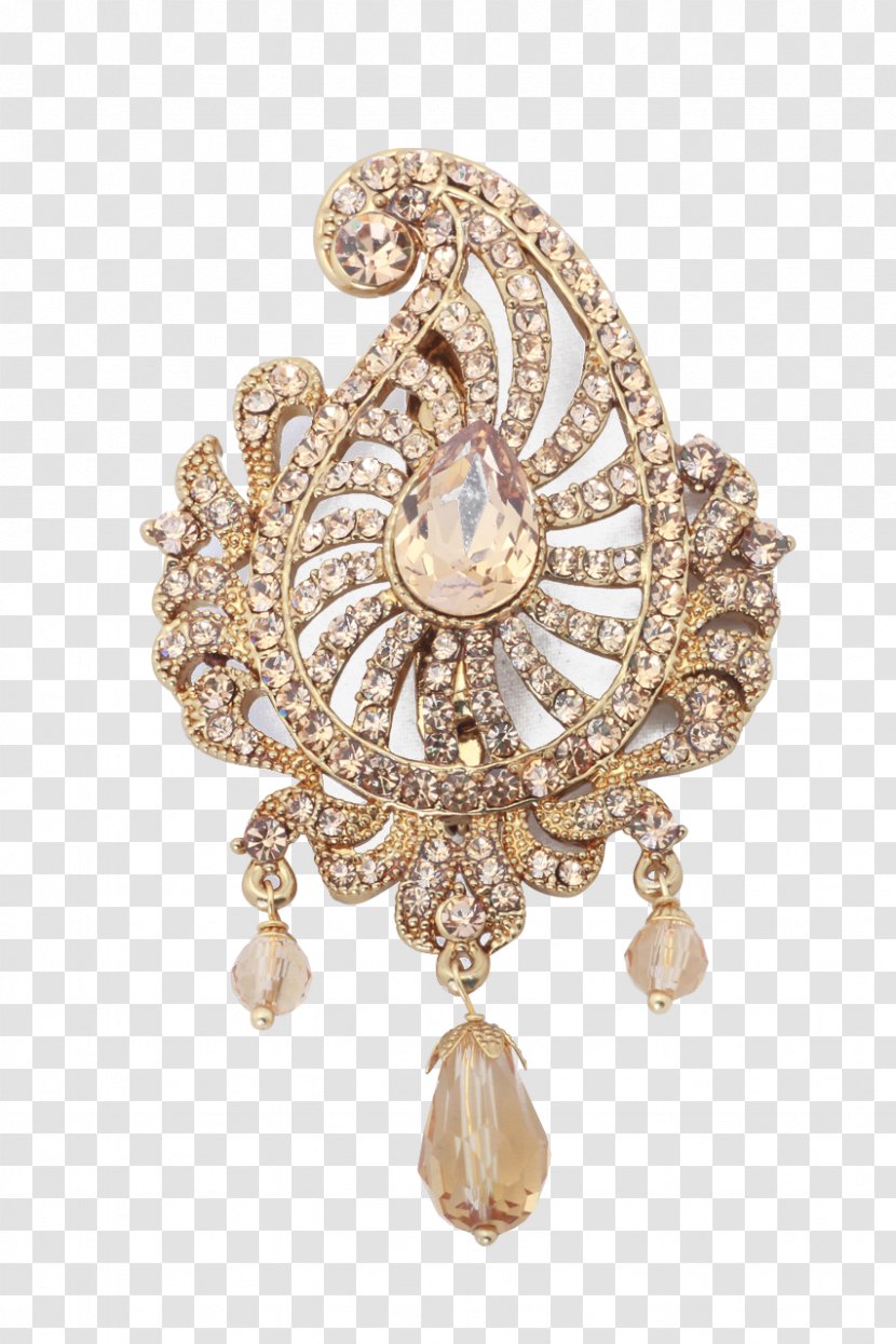 Brooch Earring Clothing Accessories Jewellery - Diamond - Virat Transparent PNG