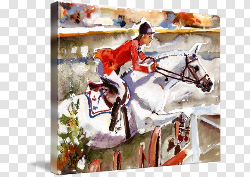 Trakehner Pony Abdullah Show Jumping Breyer Animal Creations - Abstract Olympic Transparent PNG