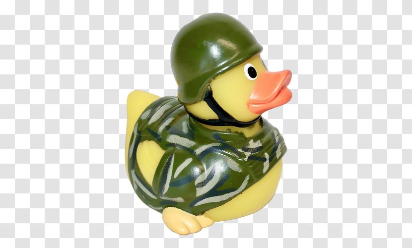 Rubber Duck Natural Army Toy - Bird Transparent PNG
