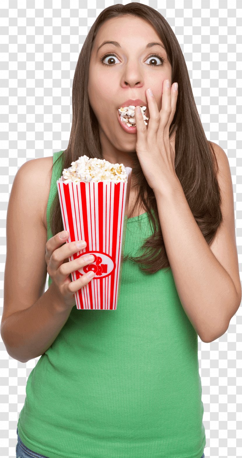 Popcorn Stock Photography Eating Fast Food - Heart Transparent PNG