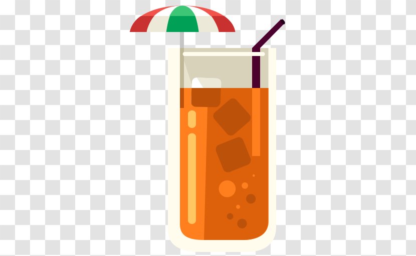 Iced Tea Fizzy Drinks Orange Drink Cocktail Transparent PNG