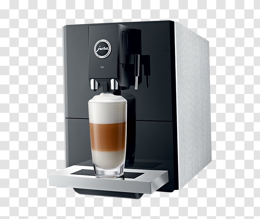 Coffeemaker Espresso Latte Macchiato Jura Elektroapparate - Kitchen Appliance - Coffee Transparent PNG