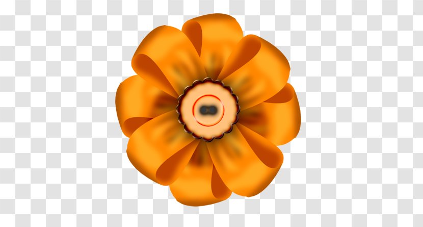 Flower Button Clip Art - Textile Transparent PNG