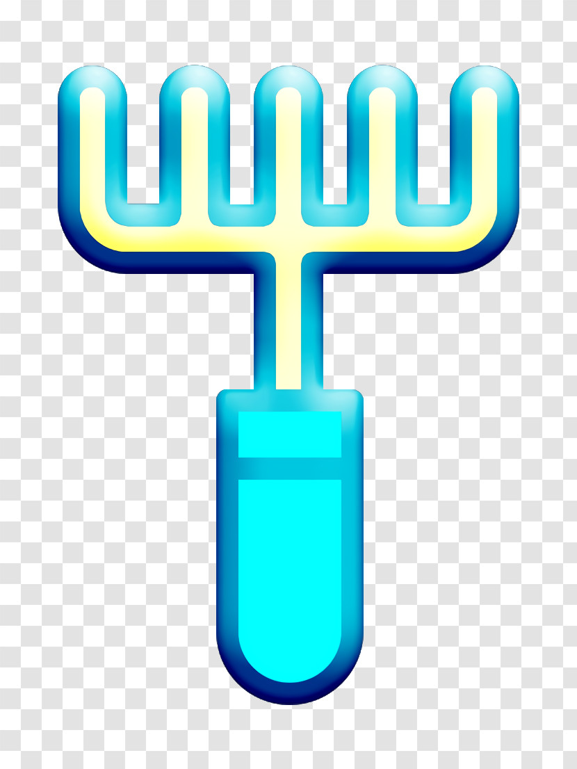 Rake Icon Cultivation Icon Transparent PNG