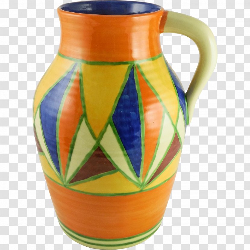 Jug Pottery Vase Ceramic Handicraft - Art Deco Transparent PNG