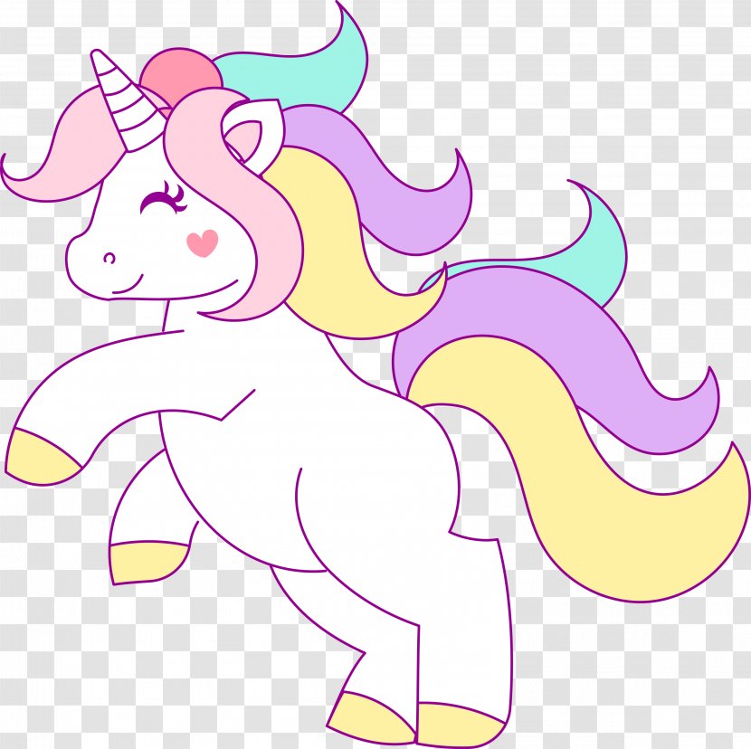 Unicorn Being - Heart - Head Transparent PNG