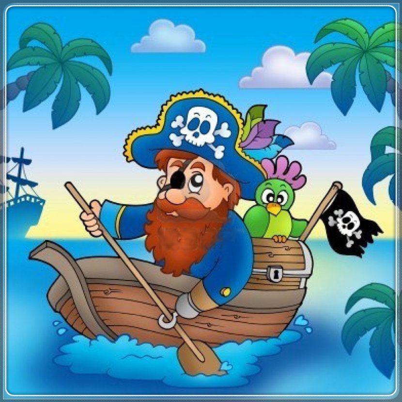 Piracy Cartoon - Mammal - Pirates Transparent PNG