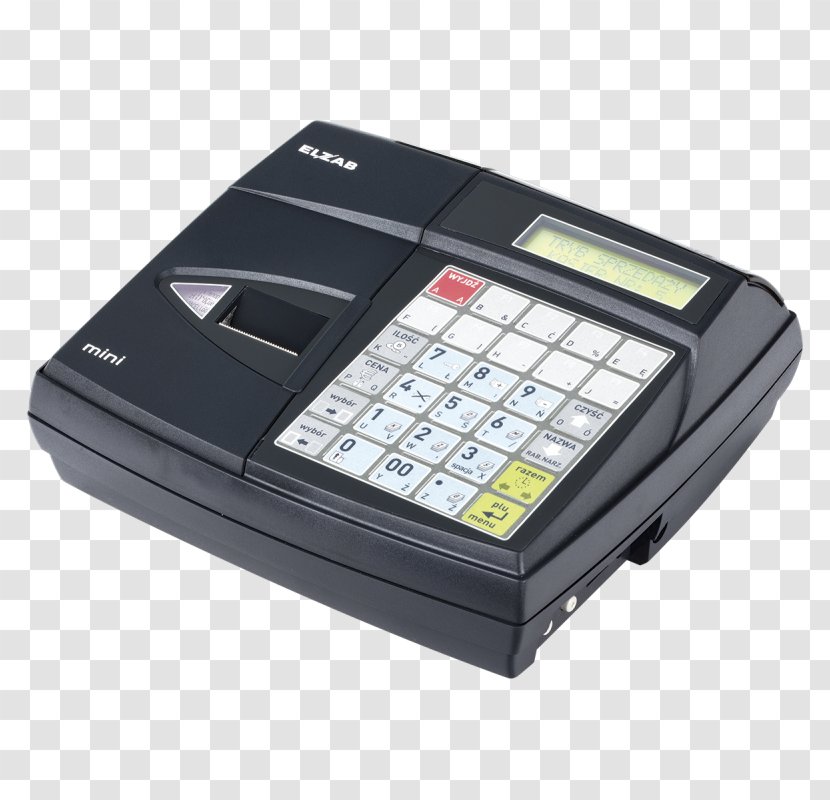 Cash Register Blagajna Zaklady Urzadzen Komputerowych ELZAB Price Drukarka Fiskalna - Fiskalizacja - Proposal Transparent PNG