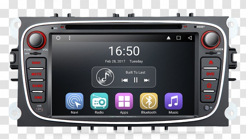 GPS Navigation Systems Car Ford Focus Vehicle Audio ISO 7736 - Iso Transparent PNG