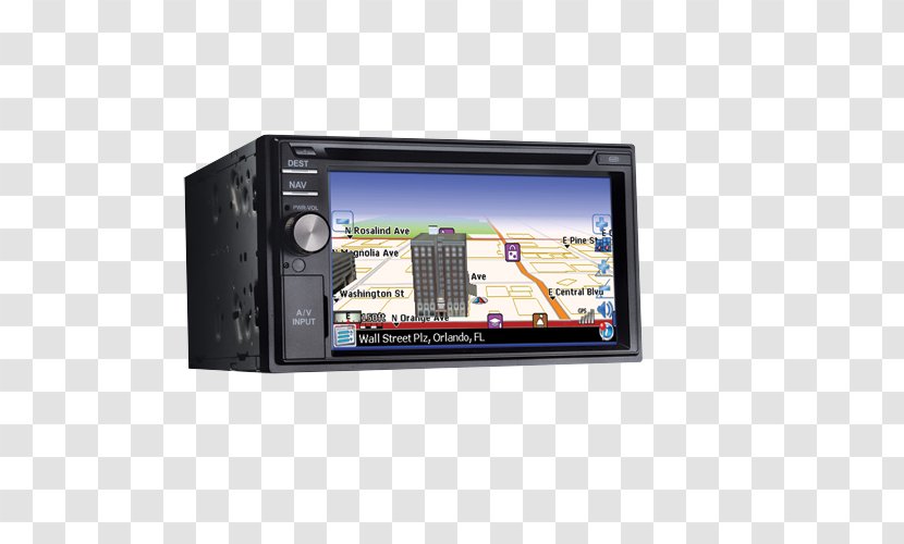 GPS Navigation Systems Display Device Jensen VM9424 Automotive System Multimedia - Technology - Third Advent Transparent PNG