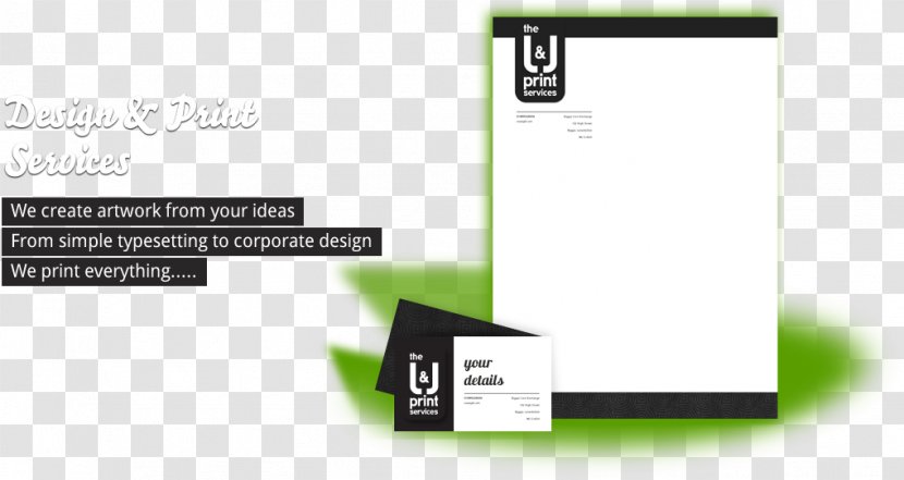 L And J Print Services Printing Brand - Service - Poster Typesetting Transparent PNG