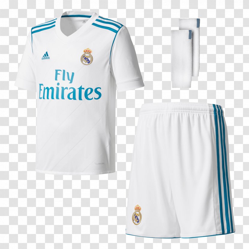 Real Madrid C.F. La Liga 2018 World Cup Kit Jersey - Active Shirt - Football Player Transparent PNG