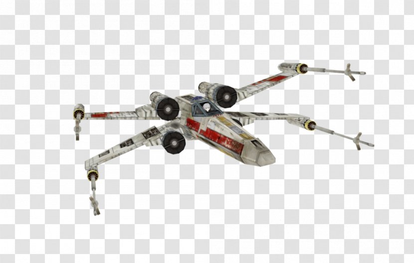 Star Wars: TIE Fighter X-Wing Alliance X-wing Starfighter Anakin Skywalker - Auto Part - Cartoon Tie Transparent PNG