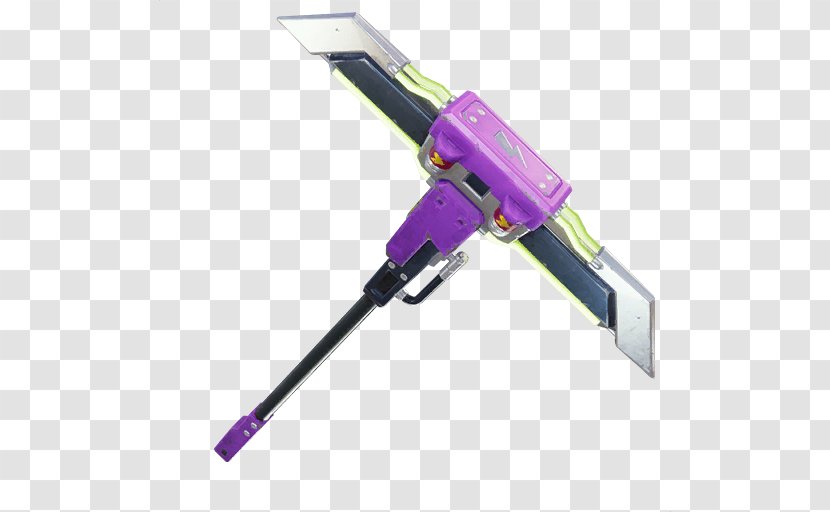 Fortnite Light Pickaxe Glow Stick Epic Games - Battle Royale Game - Gold Wire Edge Transparent PNG