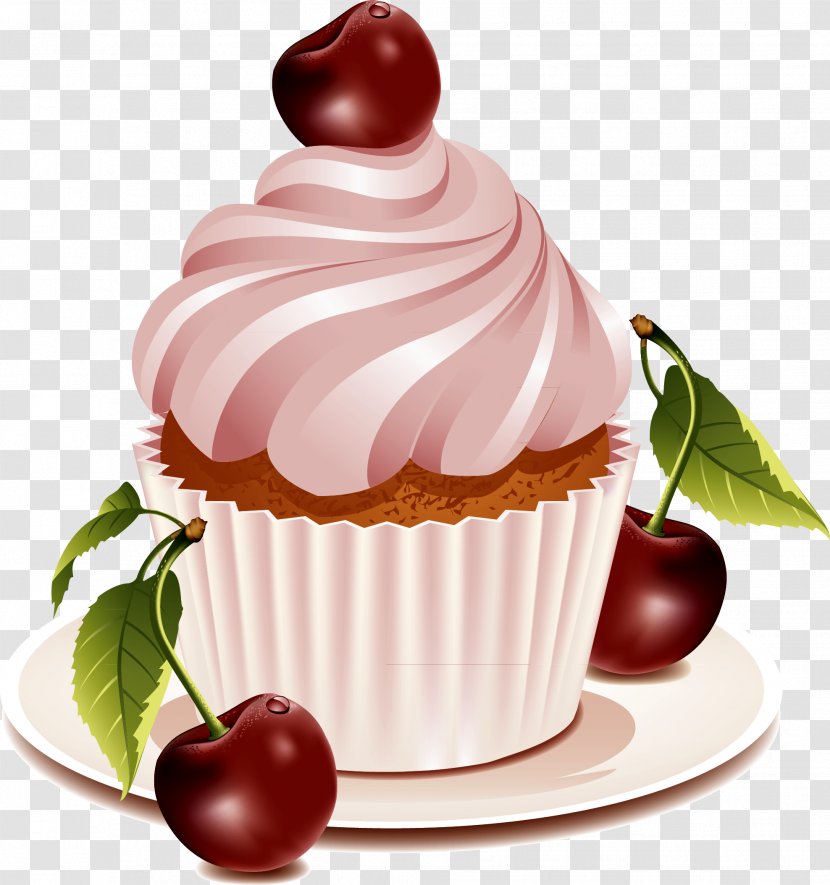 Birthday Cake Cupcake Wedding Strawberry Cream Chocolate - Sweet Transparent PNG