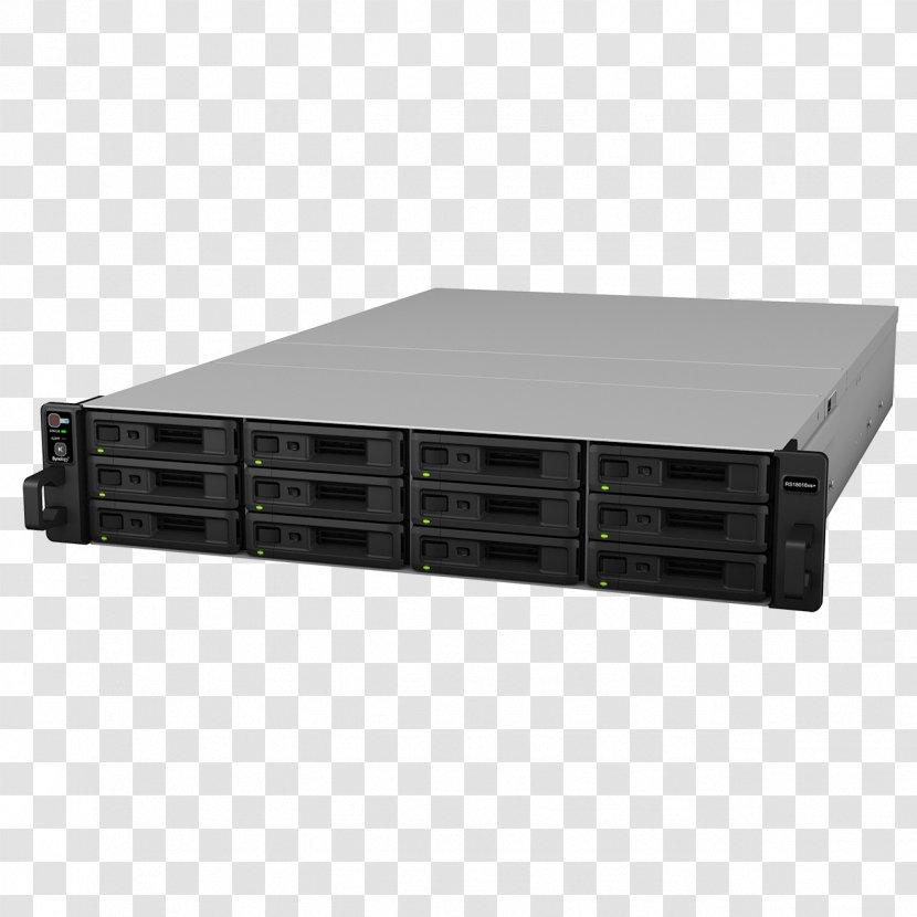 Network Storage Systems Synology Inc. Data Hard Drives 19-inch Rack - Drive Mount Transparent PNG