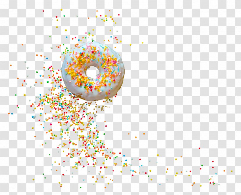 Donuts Sprinkles Image American Muffins - Doughnut - Badge Transparent PNG