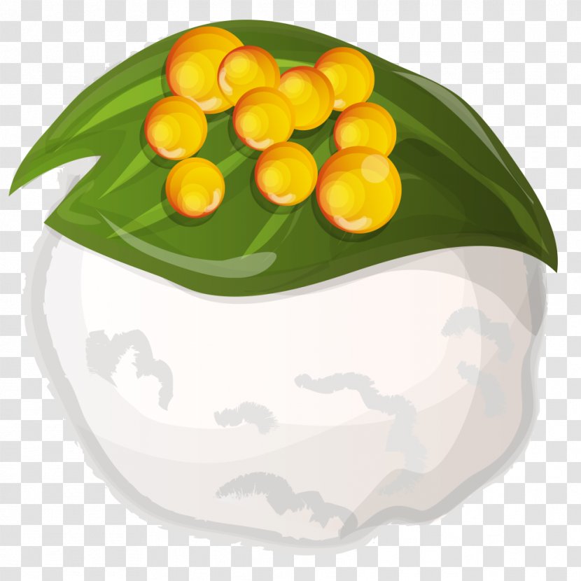 Sushi Japanese Cuisine Onigiri Illustration - Flowerpot - Rice And Vegetable Roll Transparent PNG