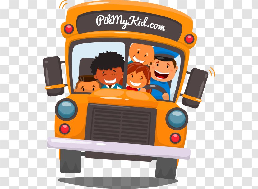 School Bus Riders Ocean City District - Academic Discussion Time Transparent PNG