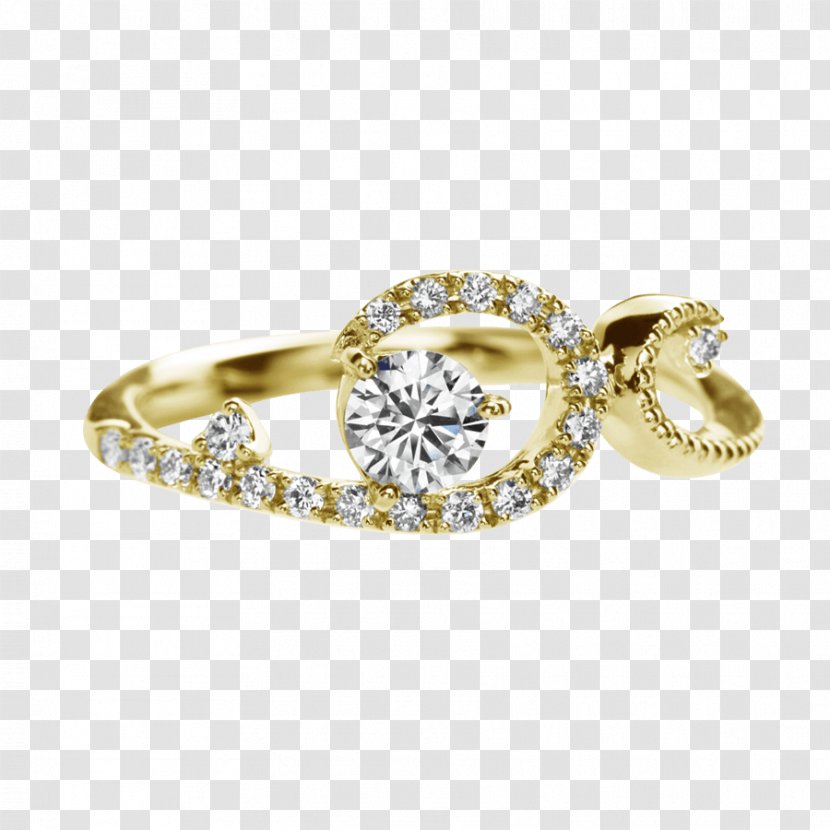 Wedding Ring Jewellery Engagement Diamond - Gemstone Transparent PNG