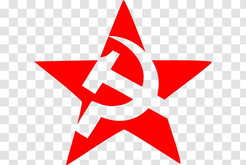 Soviet Union Hammer And Sickle Clip Art - Communist Party Of The Transparent PNG