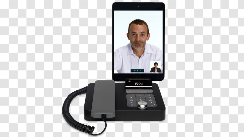 Telephone Smartphone Docking Station IPhone Home & Business Phones - Invoxia Transparent PNG