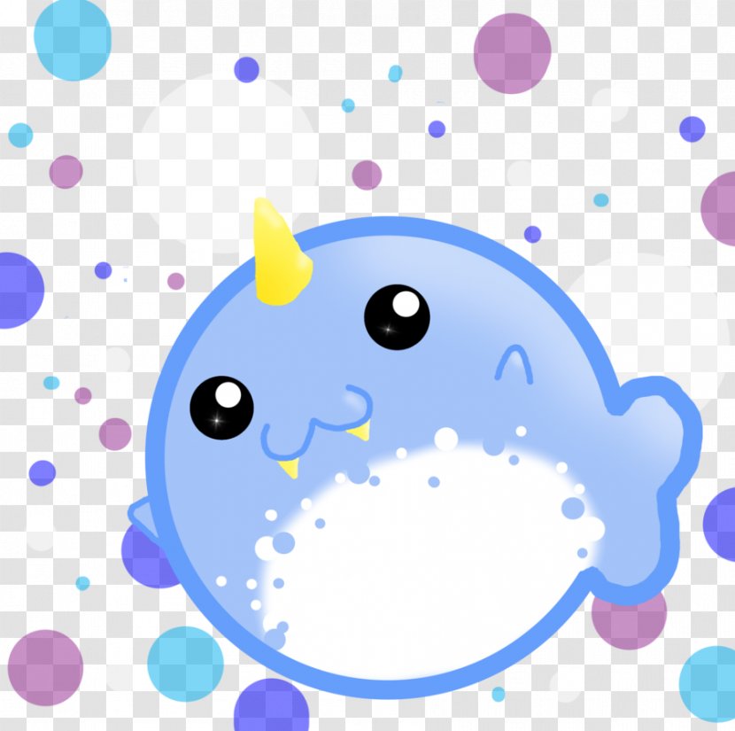 Narwhal Drawing Cuteness Cartoon - Area - Puppy Transparent PNG