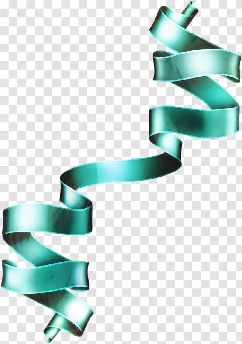 Background Green Ribbon - Spiral Material Property Transparent PNG